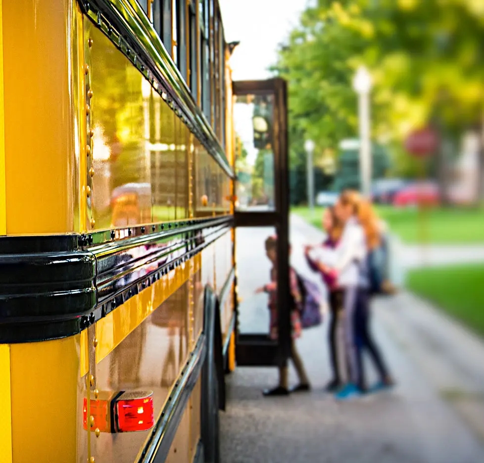 School bus background